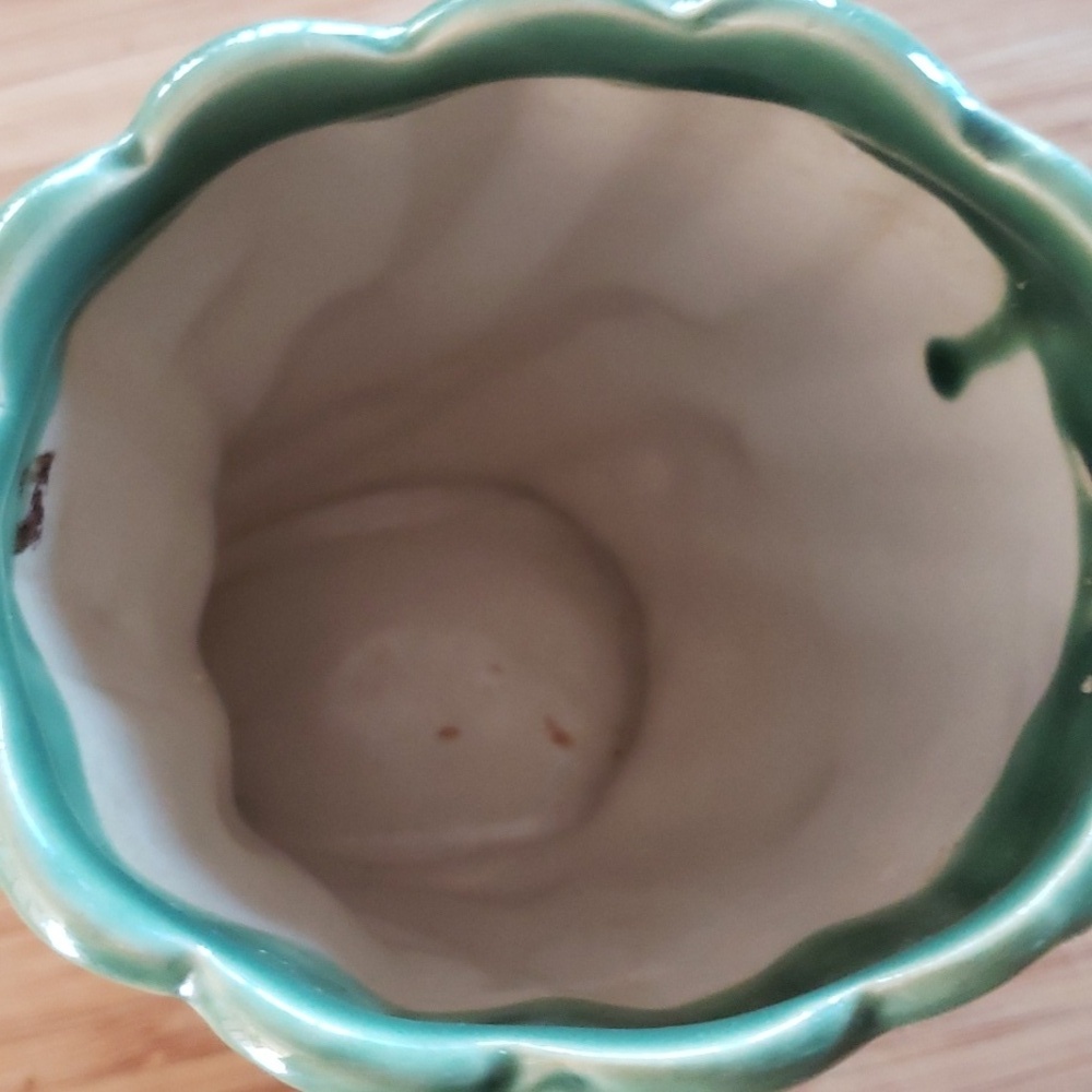 Vintage Green Pheasant Planter, Colorful Game Bird Planter. - Picture 14 of 16